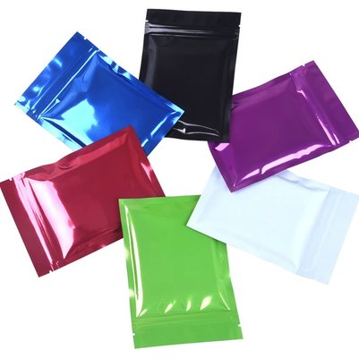 Το αργίλιο Mylar απόδειξης 50mic μυρωδιάς τοποθετεί μικρές 3 πλευρές σε σάκκο σφράγισε τοποθετημένος