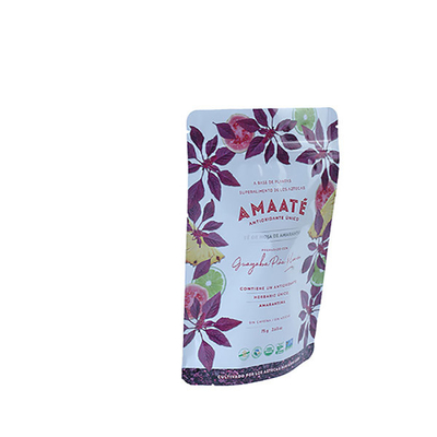 Η Resealable απόδειξη μυρωδιάς τοποθετεί  επίπεδων κατώτατων σημείων τσαντών 180mic σακουλών φύλλων αλουμινίου σε σάκκο τη συσκευάζοντας σακούλα καρυκευμάτων