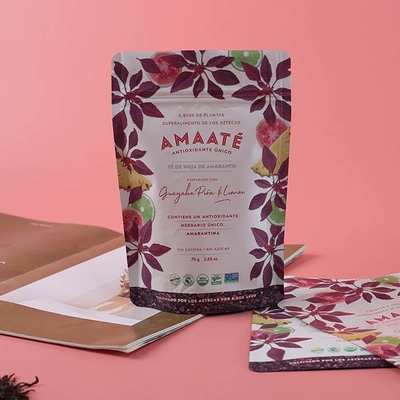 Η Resealable απόδειξη μυρωδιάς τοποθετεί  επίπεδων κατώτατων σημείων τσαντών 180mic σακουλών φύλλων αλουμινίου σε σάκκο τη συσκευάζοντας σακούλα καρυκευμάτων