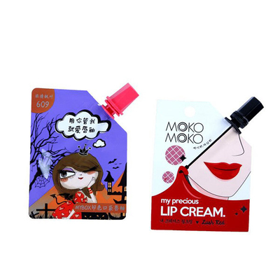 Αργίλιο Makeup 10mm σακούλα σωλήνων που συσκευάζει καλλυντικά Mascara και το χείλι μίσχων με τη βούρτσα