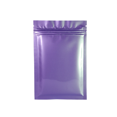 Resealable φερμουάρ μυρωδιάς απόδειξης ματ μαύρη τσάντα τσαντών Mylar BRC πολυ Resealable